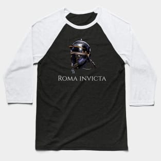 Ancient Roman Legionary Helmet - Roma Invicta - Roman Legion Baseball T-Shirt